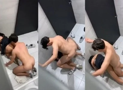 Hai người trong WC quán bar có hành động quan hệ trong nhà vệ sinh của quán bar